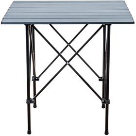 Resim Katlanabilir Alüminyum Kamp ve Piknik Masası - Akordion - Antrasit - (54024) 