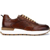 Resim Tamer Tanca Erkek Hakiki Deri Taba Sneakers & Spor Ayakkabı 1093 1231 Erk Ayk Y25 Taba Taba 