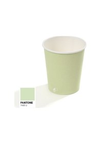 Resim 8 Oz Single Wall Baskılı Karton Bardak Açık Yeşil 2000 Adet 2000 