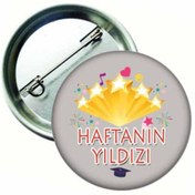 Resim Hediye Panayırı Haftanın Yıldızı Rozeti 20 Adet 