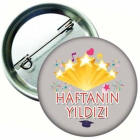 Resim Hediye Panayırı Haftanın Yıldızı Rozeti 20 Adet 