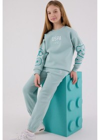 Resim U.S. Polo Assn. U.s. Polo Assn Kız Çocuk Yeşil Eşofman Takımı 5274-48848 Yeşil 