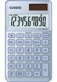 Resim Casio SL-1000SC-BU 10 Hane Hesap Makinesi 
