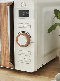 Resim Nordic 20 L Dijital Mikrodalga Fırın, 6 Güç Kademesi, 800 W ve Buz Çözme Modu - Gri 