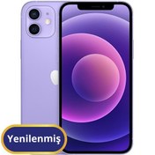 Resim Apple iPhone 12 Yenilenmiş TR Garanti | 128 GB Mor 