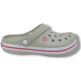Resim Zerhan Cflex 145 Unisex Bej Kırmızı Beyaz Sabo Terlik Sandalet Bej 