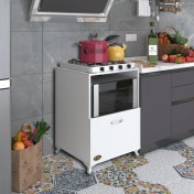 Resim Kenzlife ocak dolabı ayşe byz 85*60*57 mutfak modül mini fırın mikrodalga banyo ofis modül 