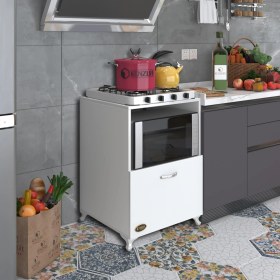 Resim Kenzlife ocak dolabı ayşe byz 85*60*57 mutfak modül mini fırın mikrodalga banyo ofis modül 