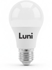 Resim Lunitech 10 Adet Led Ampül Beyaz Renk 9 Watt Tasarruflu Yüksek Işık Gücü A Enerji Sınıfı 9w Ampül Ekonomik 