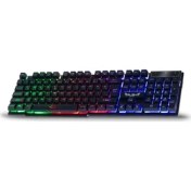 Resim Rush RK102 Mekanik Hisli Işıklı Oyuncu Klavyesi 