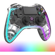 Resim Megamus Ps4 Uzaktan Kumanda, P4/pro/slim/pc Için Uyumlu Turbo Buton/arka Düğmeli 