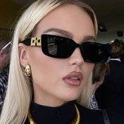 Resim Retro Kadın Moda Gözlükleri - Anti-Yansıtıcı Polikarbonat Çerçeve ve Lensler, Günlük Şıklık için Dekoratif Detaylı Hafif Tasarım, Trendy ve Dayanıklı Gözlükler 