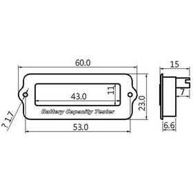 Resim Lityum Pil / Akü Kapasite Göstergesi 8-63V Ly6W 