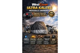 Resim WestCover Triumph Street Triple Rs Motor Brandası,motosiklet Branda Ekstra Kalın Ultra Koruma-Su Geçirmz 