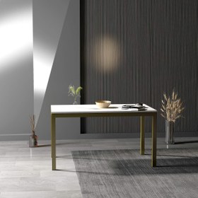 Resim Merlan Yemek & Toplantı Masası - M / Gold 