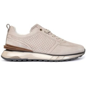 Resim Greyder 15362 Deri Spor Sneaker Erkek Casual Ayakkabı Vizon 