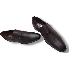 Resim Growish Gr0183 Hakiki Antik Deri Tokalı Erkek Klasik Ayakkabı 