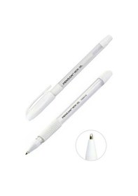 Resim Neon Jel Kalem Beyaz Renk 1.00 MM Pensan Neon Gel Tükenmez Kalem B 