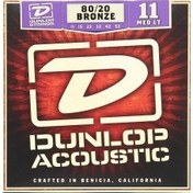 Resim Jim Dunlop DAB48 80/20 Bronze Extra Light Akustik Gitar Teli (48) 
