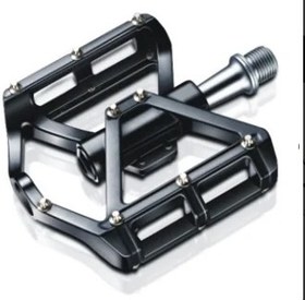 Resim Briviga ÇİFT PEDAL HF-606 PLATFORM ALÜMİNYUM CNC CR-MO MİL SİYAH 110x100mm 361g/pr 