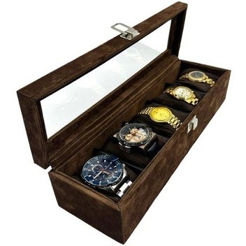 Özer Kutu Işıklı Kelepçe & Saat Kutusu Kırmızı