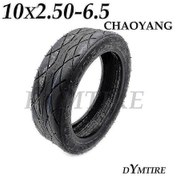 Resim Elektrikli Scooter Ön Ve Arka Tekerlekleri İçin 10 İnç Tubeless Vakum Lastiği 10x2.50-6.5 - Aşınmaya Dayanıklı 