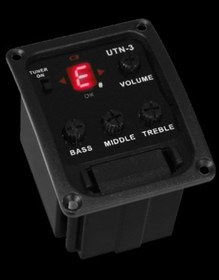 Resim Artec Utn3 3 Band Equalizer Utn3 3 Band Eq Ukulele için Ebatlar 