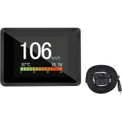 Resim Praise6 Araba Için A203 Obd2 Yerleşik Bilgisayar Araba Dijital Bilgisayar Gezisi Ekran Hız Yakıt Tüketimi Ölçer Obd2 Tarayıcı (Yurt Dışından) 