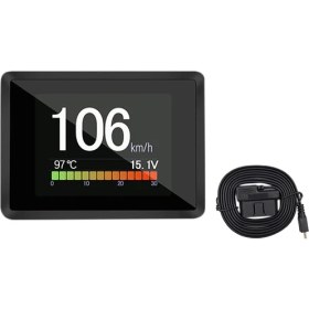 Resim Praise6 Araba Için A203 Obd2 Yerleşik Bilgisayar Araba Dijital Bilgisayar Gezisi Ekran Hız Yakıt Tüketimi Ölçer Obd2 Tarayıcı (Yurt Dışından) 