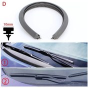 Resim D Tipleri 10mm Genişlik-tüm Tip Araba Sileceği Kauçuk Dolum Bıçağı Yumuşak Ekleme Şeridi 35 İla 80 Cm Bmw Mercedes Benz Cam Silecek Yedek Parçaları 