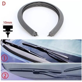 Resim D Tipleri 10mm Genişlik-tüm Tip Araba Sileceği Kauçuk Dolum Bıçağı Yumuşak Ekleme Şeridi 35 İla 80 Cm Bmw Mercedes Benz Cam Silecek Yedek Parçaları 