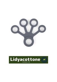 Resim Parmak Bilek Güçlendirici Dayanıklı Esnek Egzersiz Kas Gevşetme Silikon Örümcek Lastik 