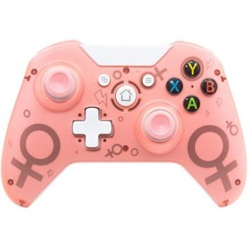 Resim Genel Markalar Winex N1 Xbox One Pc Ps3 Kablosuz Gamepad Joystick Oyun Kolu Pembe 