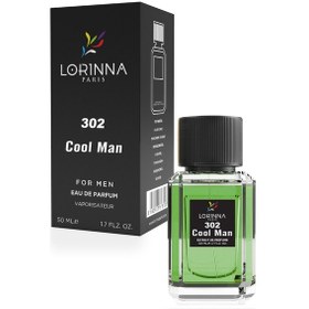 Resim Lorinna Paris 302 Cool Erkek Parfüm EDP 50 ML 