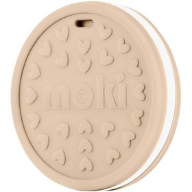 Resim Silikon Diş Kaşıyıcı Kuki Latte Bej 
