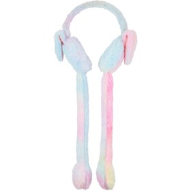 Resim Eklips Renkli Unicorn Çocuk Peluş Kulaklık - Gratis 