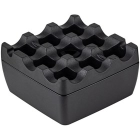 Resim PetGrow Plastik Mata Küllük Siyah 