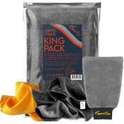 Resim SmartBee Kingpack Mikrofiber Oto Yıkama Bezi Antrasit 