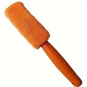 Resim Gateesat Uzun Saplı Turuncu Lastik Fırçası Oto Yıkama Ve Temizlik Aracı 