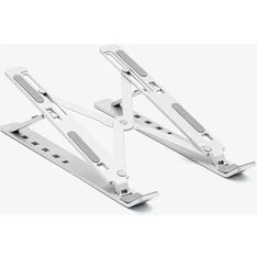 Resim Zenwaya Store Laptop Standı Katlanabilir Çok Fonksiyonlu Metal Grey 