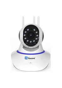 Resim Yoosee 1080P Full Hd WIFI Ip Bebek İzleme Masa Üstü Akıllı Robot 3 Anten 