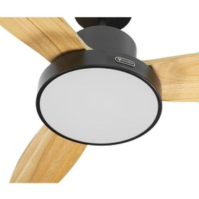 Resim Darkwind Beyaz Motorlu Kızıl Kanatlı Aydınlatmalı Uzaktan Kumandalı 122 Cm Tavan Vantilatörü 