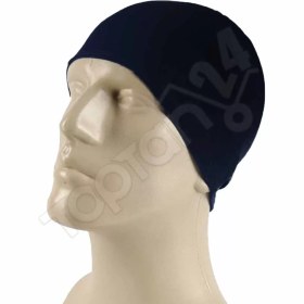 Resim 100 Adet Esnek Kumaş Bez Havuz Bonesi Yüzücü Bonesi Siyah Siyah 