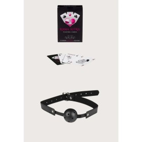 Resim Dodes Dodes Sexy Görselli Oyun Kartı Kama Sutra Siyah Ağız Topu Set 