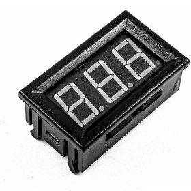 Resim Yüksek Hassasiyetli 0.56 Inç Iki Kablolu Dc Voltmetre, 3.5-30V Arası Ölçüm 