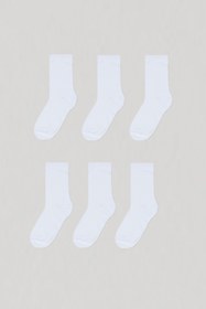 Resim MEM SOCKS 6'lı Unisex Çocuk Soket Çorap 