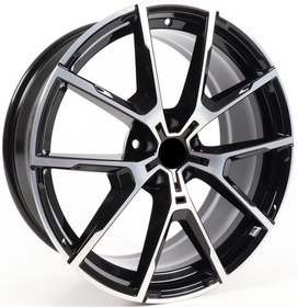 Resim R1 Wheels 19 inç 5*120 ET44 Siyah Jant Takımı (J-952) 