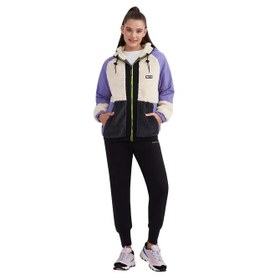 Resim Skechers Outdoor Fleece Full Zip Sherpa Kadın Beyaz Ceket 