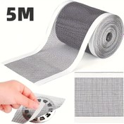 Resim 196.85 inç Tek Kullanımlık Kesilebilir Banyo Zemin Drenaj Sticker Duş Drenaj Ağı Filtre Saç Toplayıcı Mutfak Lavabo Drenaj Çıkışı Ağı Bant Banyo Aksesuarları 