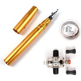 Resim Skycıty Dolma Kalem Olta Takımı 1.75m Altın 